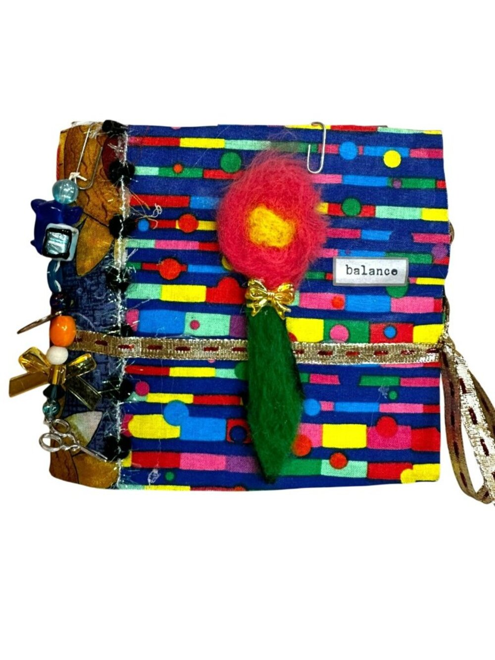 Mini Junk Journal OOAK Scrapbooking Journaling Handmade Book Inner Child - Picture 2 of 7